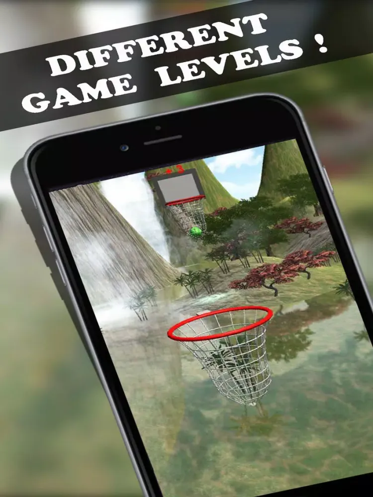 Jungle Ball Shot - Fling From Basket to Basket iPad  Screenshots