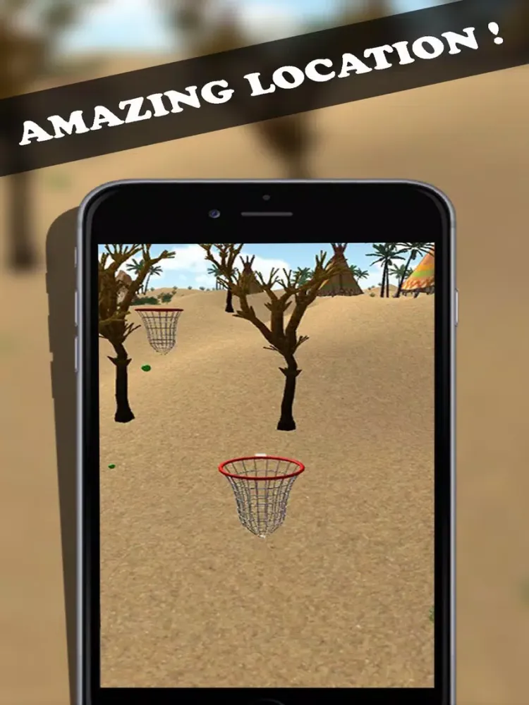 Jungle Ball Shot - Fling From Basket to Basket iPad  Screenshots