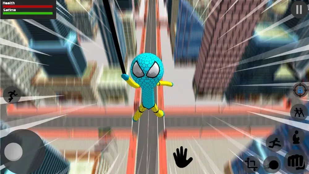 Spider Stickman Crime 1 スクリーンショット