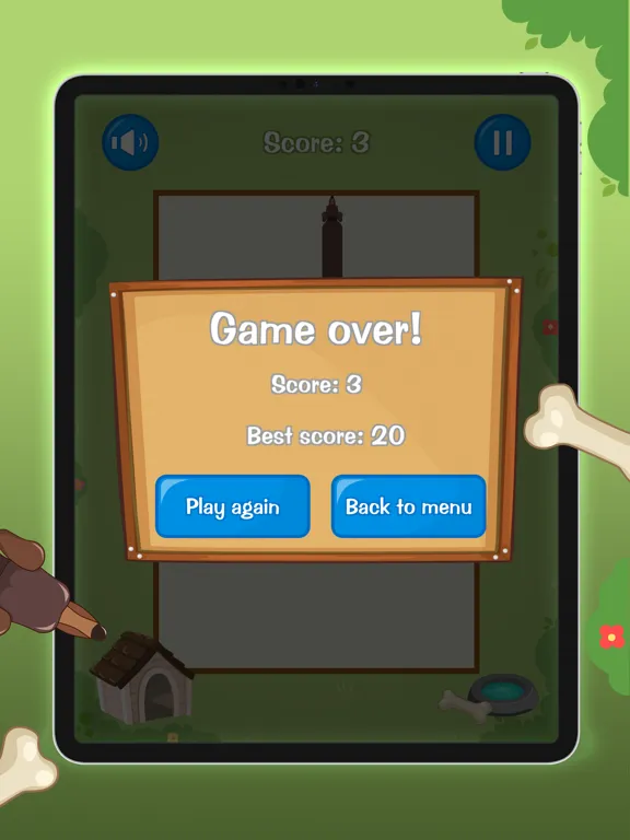 Capturas de tela do Big Dachshund Game iPad 