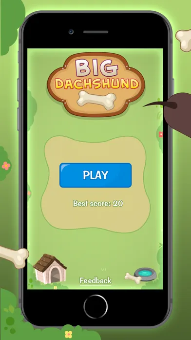Capturas de tela do Big Dachshund Game