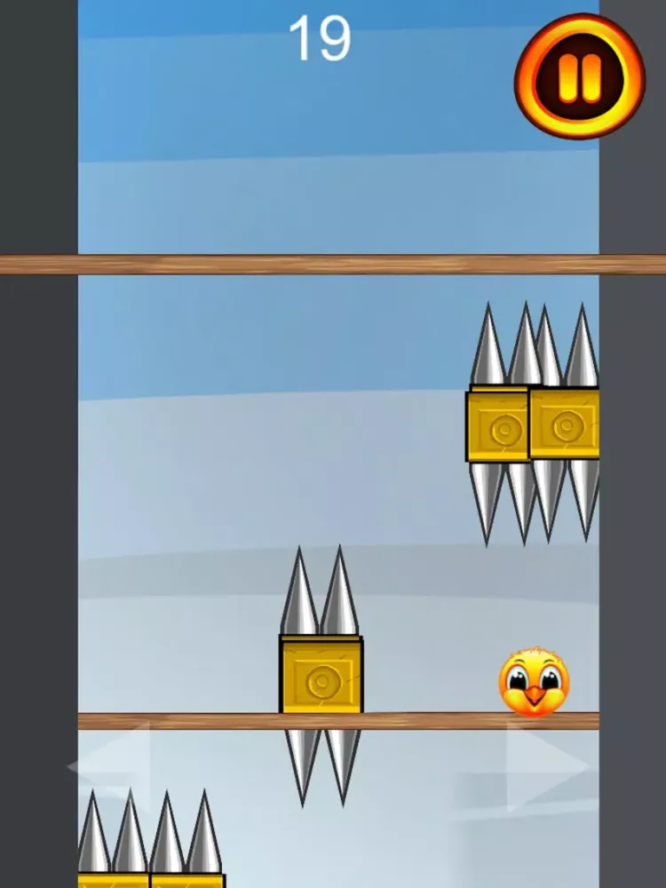 Captures d'écran de Spiked Birdy iPad 