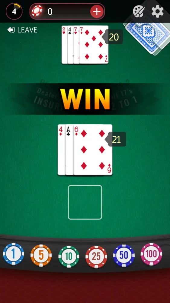Скриншоты Blackjack 21 - Casino Game