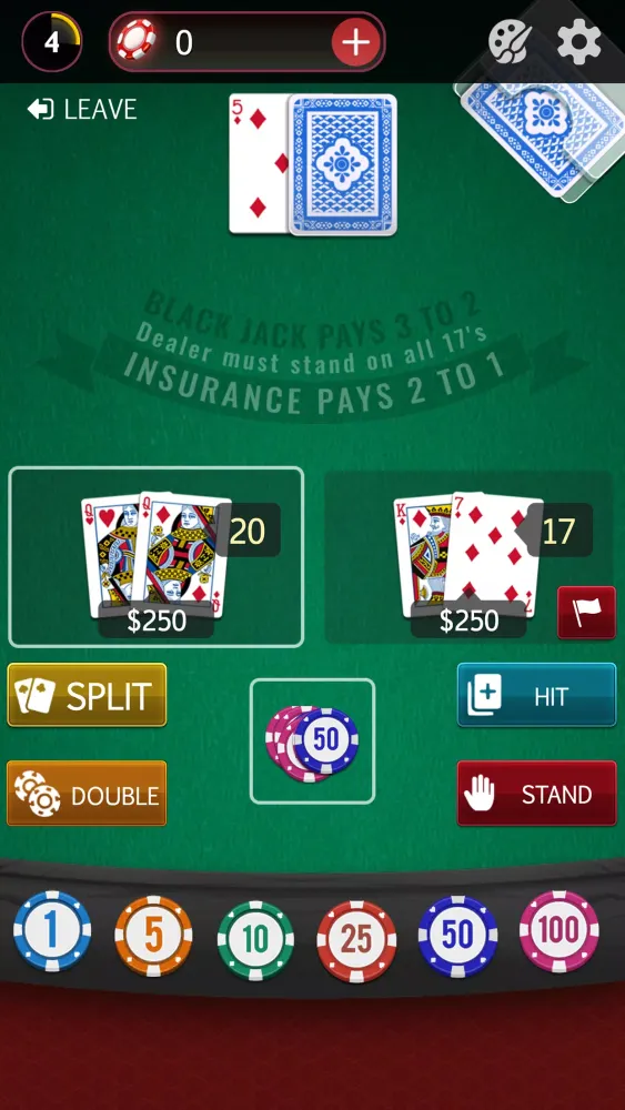 Скриншоты Blackjack 21 - Casino Game