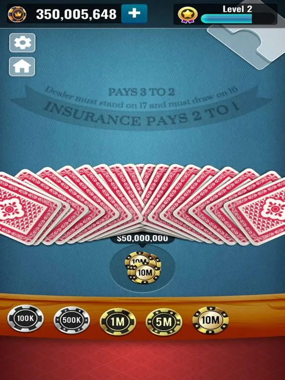 Blackjack 21: Pro Blackjackist iPad  Screenshots