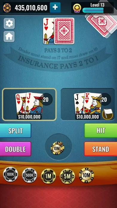Blackjack 21: Pro Blackjackist Screenshots