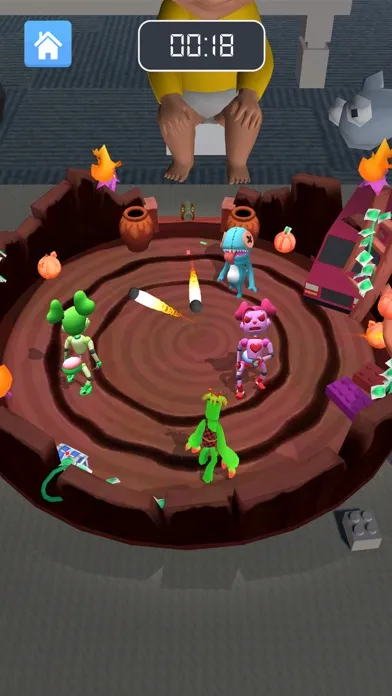 Screenshot di Blue Monster Survival
