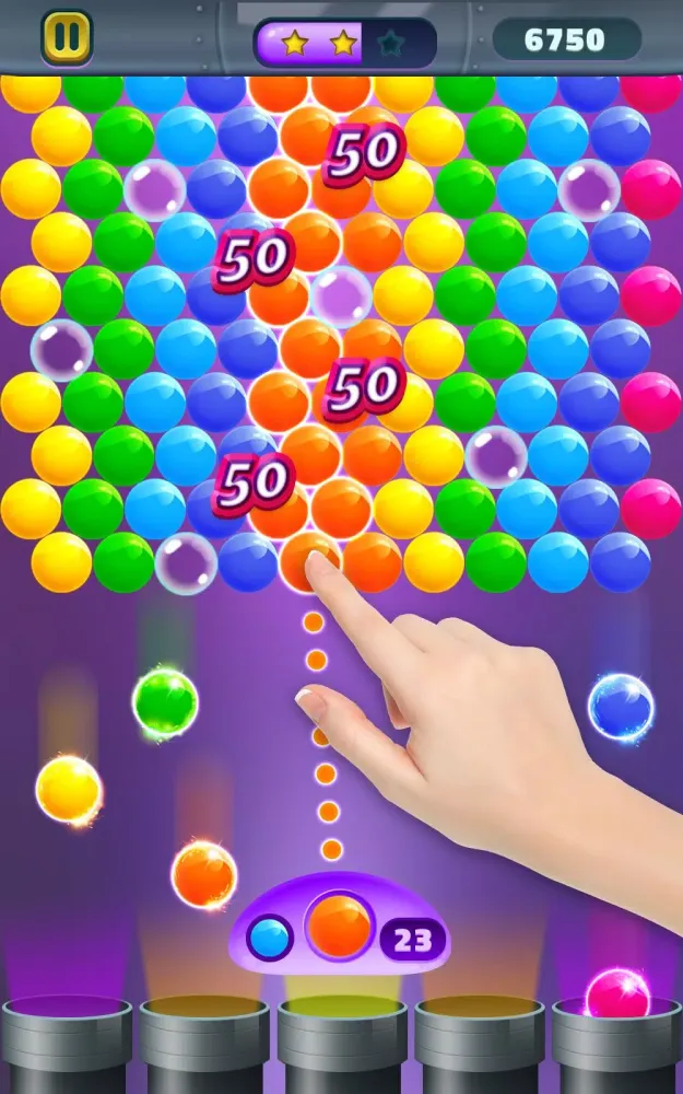 Action Bubble Game Screenshots