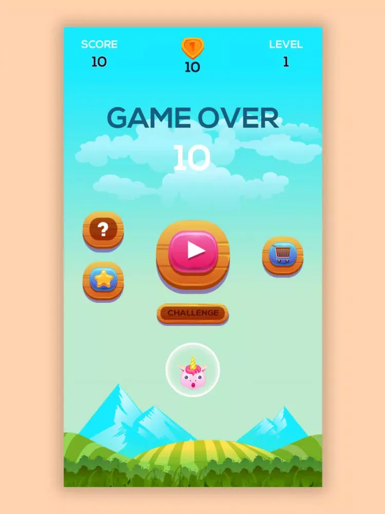 Capturas de tela do Bubble Go Up iPad 