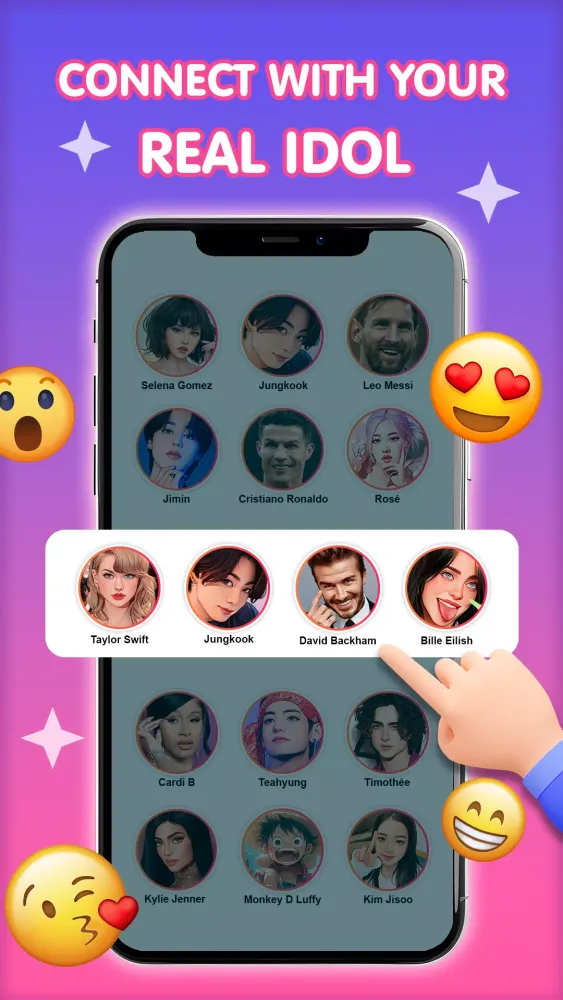 Tangkapan layar Celebs Prank Call & Chat