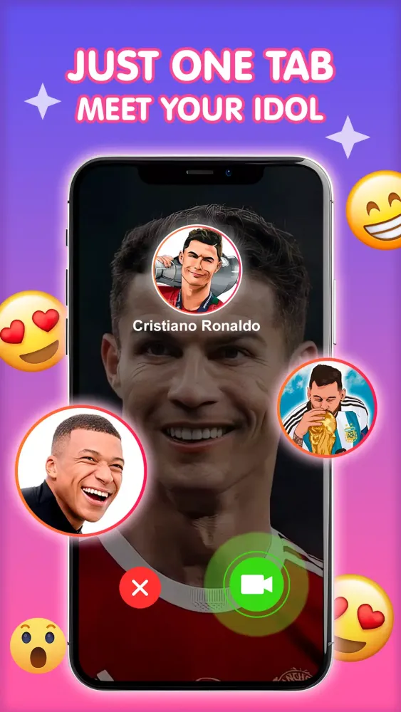 Tangkapan layar Celebs Prank Call & Chat
