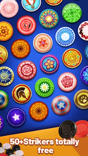 Carrom Lite-Board Offline Game Screenshots