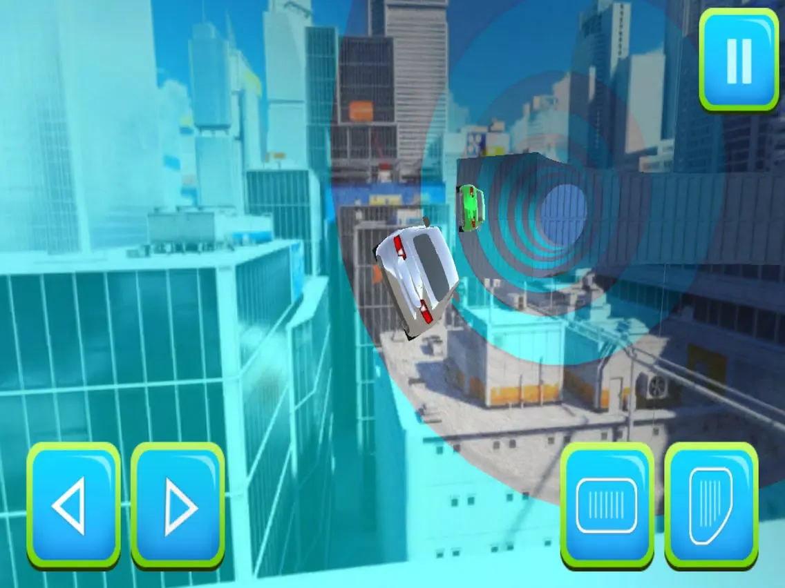 Ảnh chụp màn hình của Extreme Sports Car Stunt 3D : Speed Race iPad 