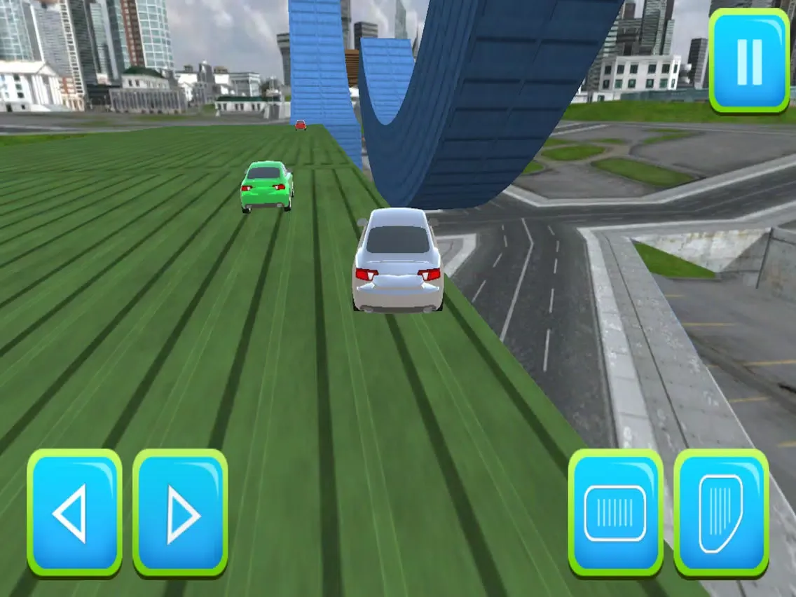 Ảnh chụp màn hình của Extreme Sports Car Stunt 3D : Speed Race iPad 