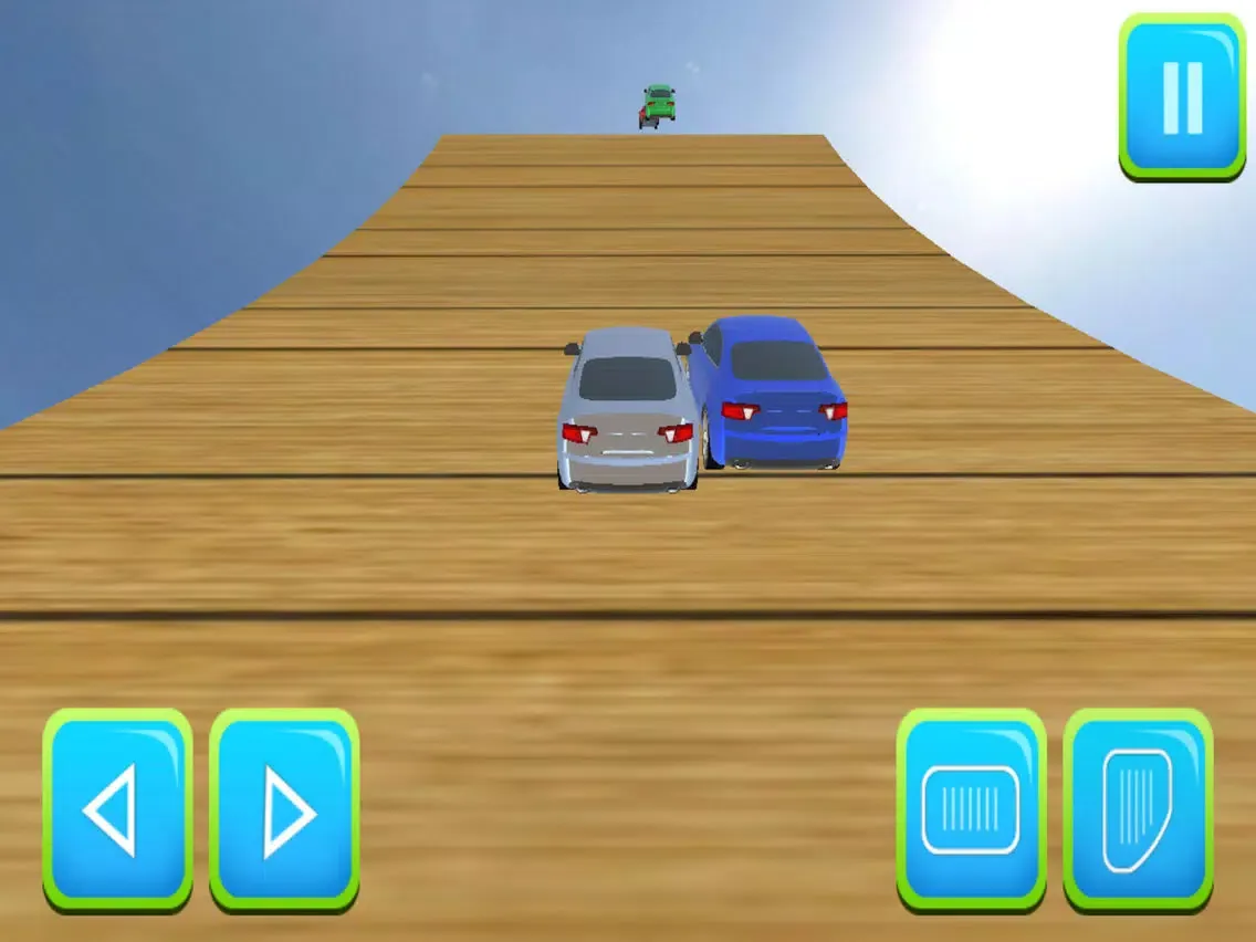 Ảnh chụp màn hình của Extreme Sports Car Stunt 3D : Speed Race iPad 
