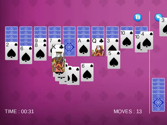 Our Spider Solitaire iPad  স্ক্রিনশট