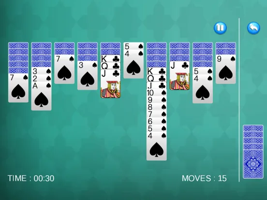 Our Spider Solitaire iPad  স্ক্রিনশট