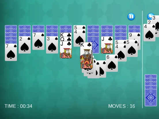 Our Spider Solitaire iPad  স্ক্রিনশট