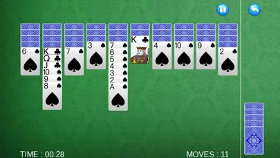 Our Spider Solitaire স্ক্রিনশট