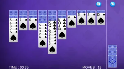Our Spider Solitaire স্ক্রিনশট