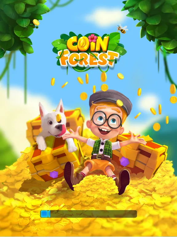Tangkapan layar Coin Forest iPad 
