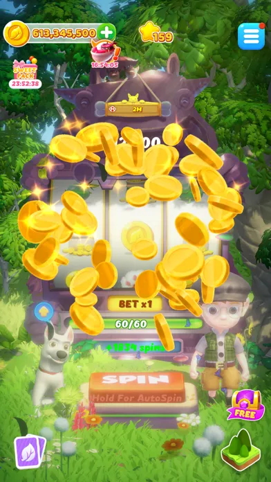 Tangkapan layar Coin Forest