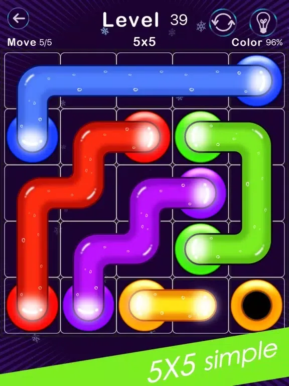 Color Line -Fill Block Puzzle iPad 應用截圖