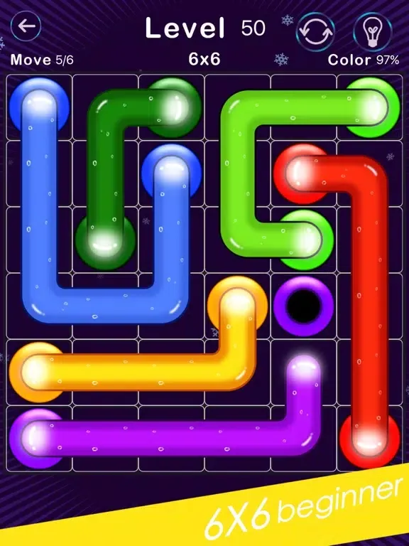 Color Line -Fill Block Puzzle iPad 應用截圖