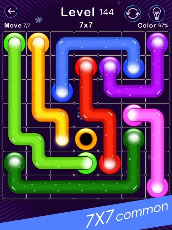 Color Line -Fill Block Puzzle iPad 應用截圖