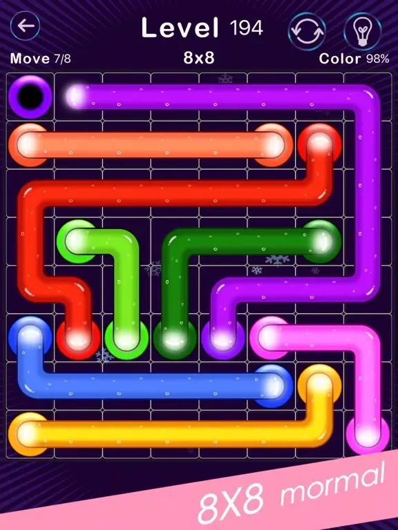 Color Line -Fill Block Puzzle iPad 應用截圖