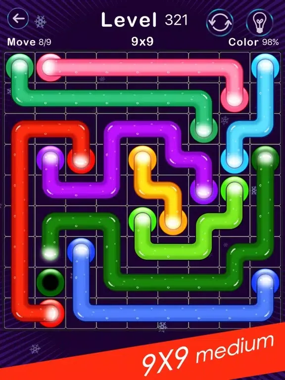 Color Line -Fill Block Puzzle iPad 應用截圖