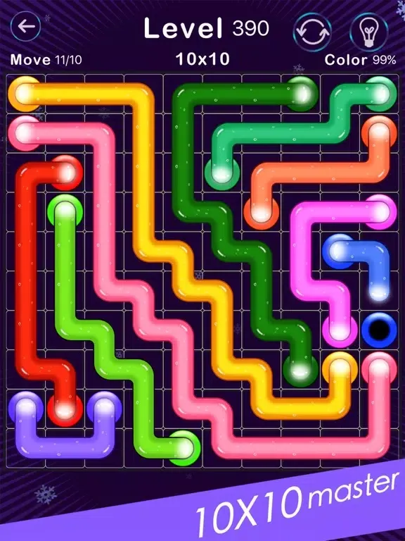 Color Line -Fill Block Puzzle iPad 應用截圖
