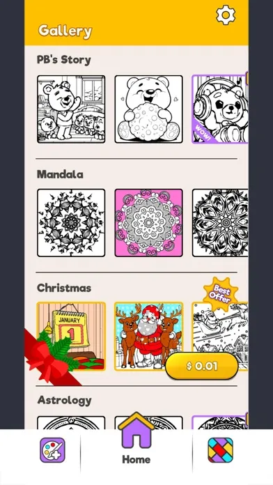 Скриншоты Color Together - Coloring Book