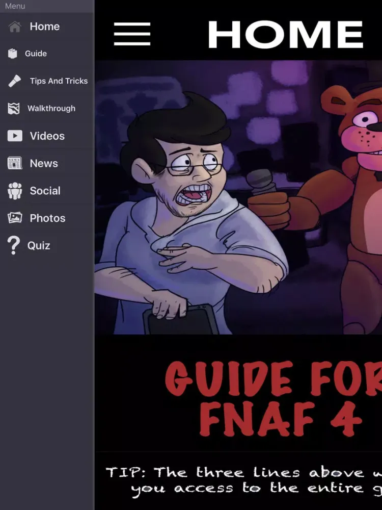 تصاویر Companion Guide for Five Nights At Freddy's 4 iPad 