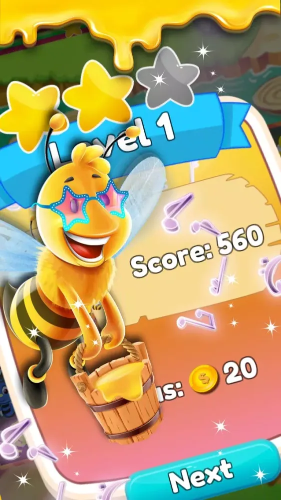 Dancing Bees Party スクリーンショット