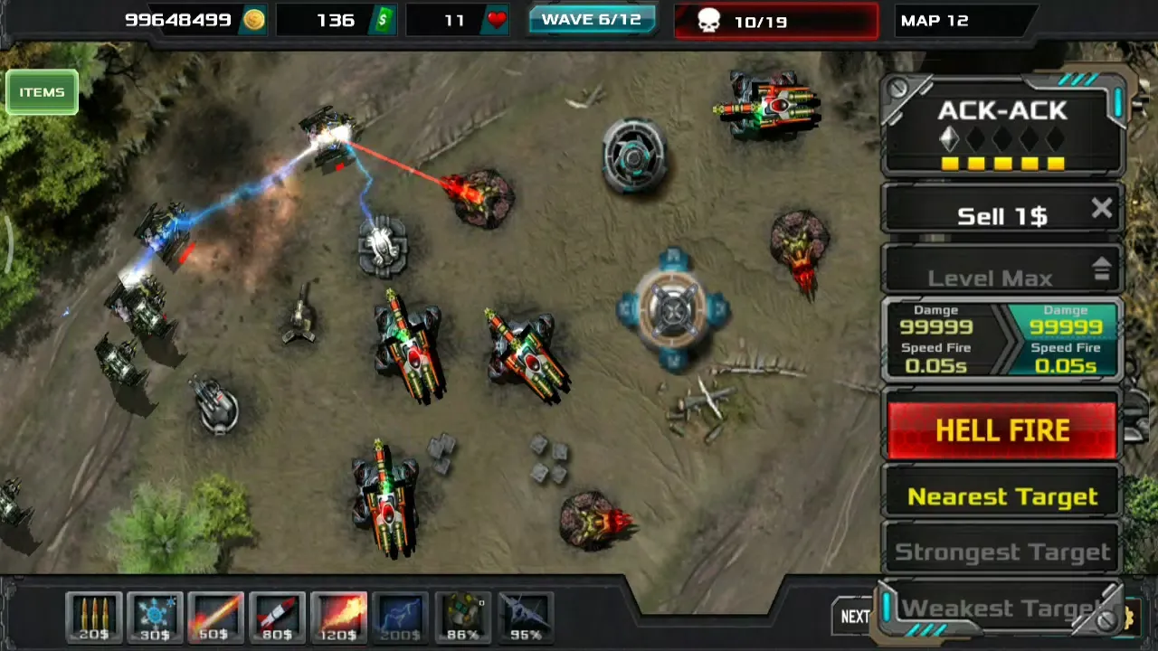 Tower Defense Legend War SciFi Screenshots