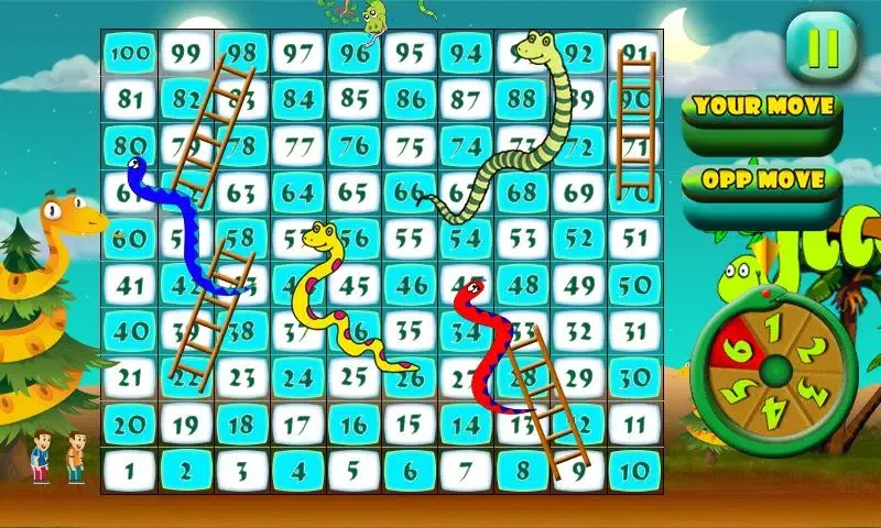 Captures d'écran de Snakes N Ladders The Jungle Fu