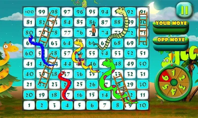 Captures d'écran de Snakes N Ladders The Jungle Fu