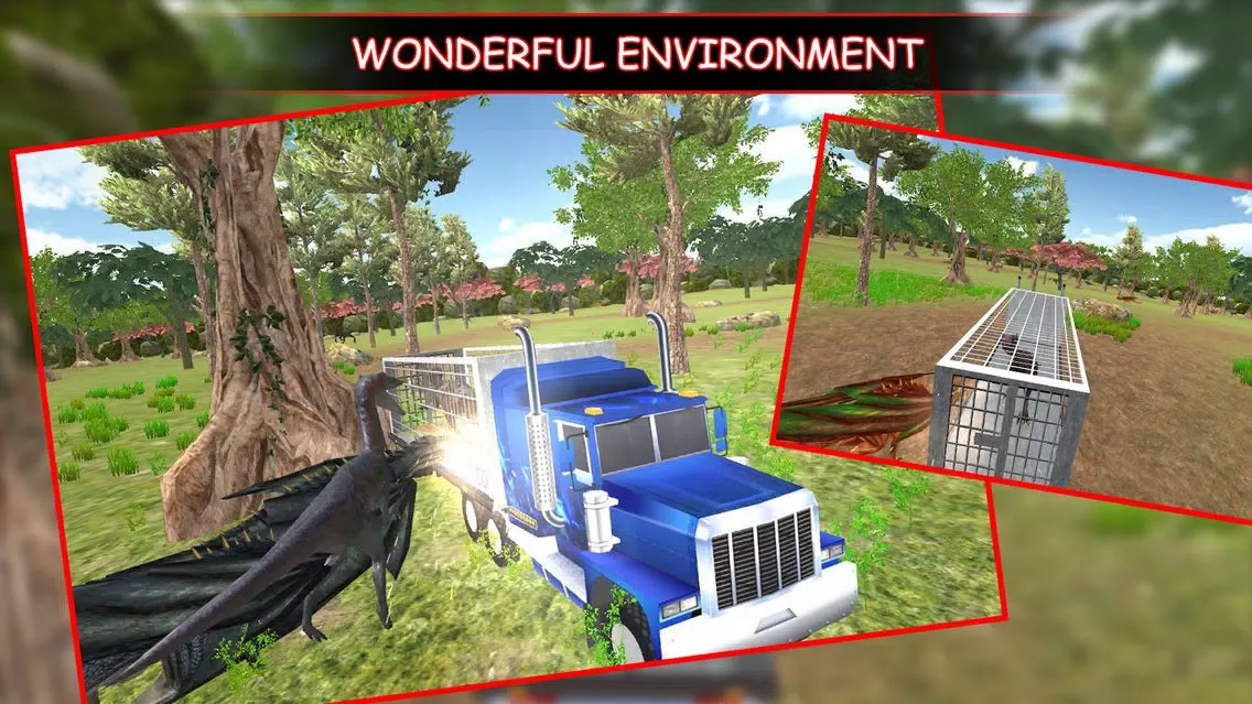 Captures d'écran de Dino Truck :Angry Dino Capture