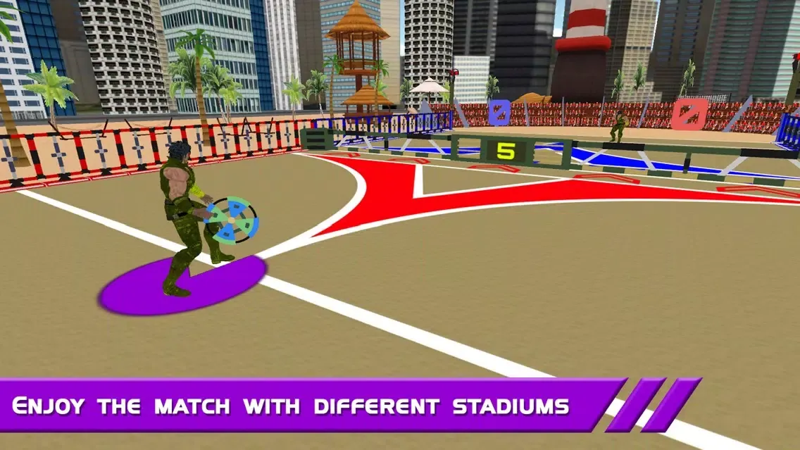 تصاویر Disc Brawl Online Discus Throw