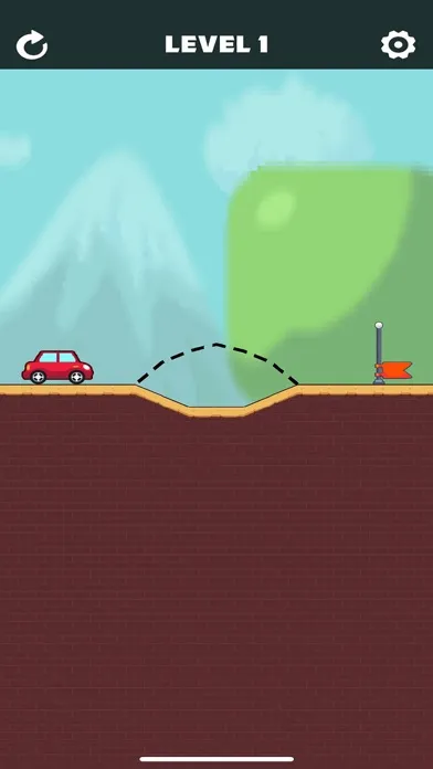 Capturas de pantalla de Bridge Draw Puzzle: Car Escape
