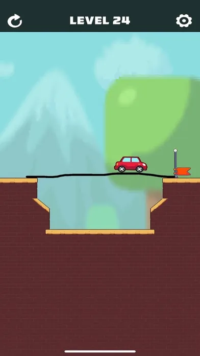 Capturas de pantalla de Bridge Draw Puzzle: Car Escape