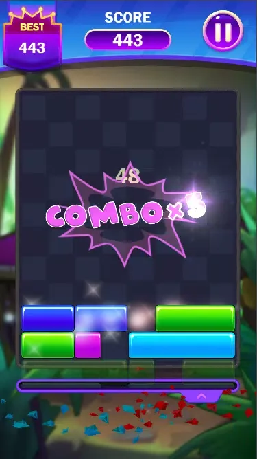 Tangkapan skrin Falling Puzzle