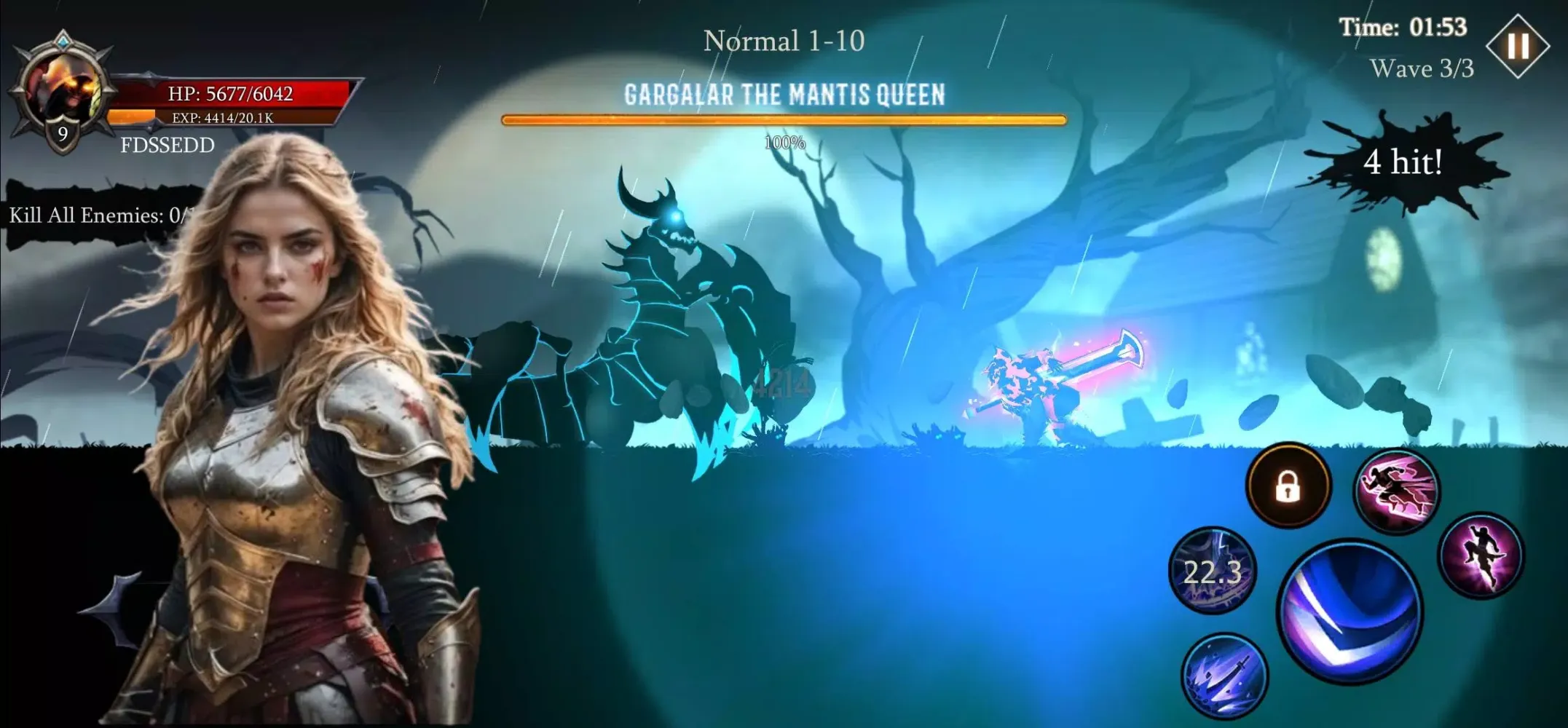 Shadow Slayer:The Last Warrior سکرین شاٹس