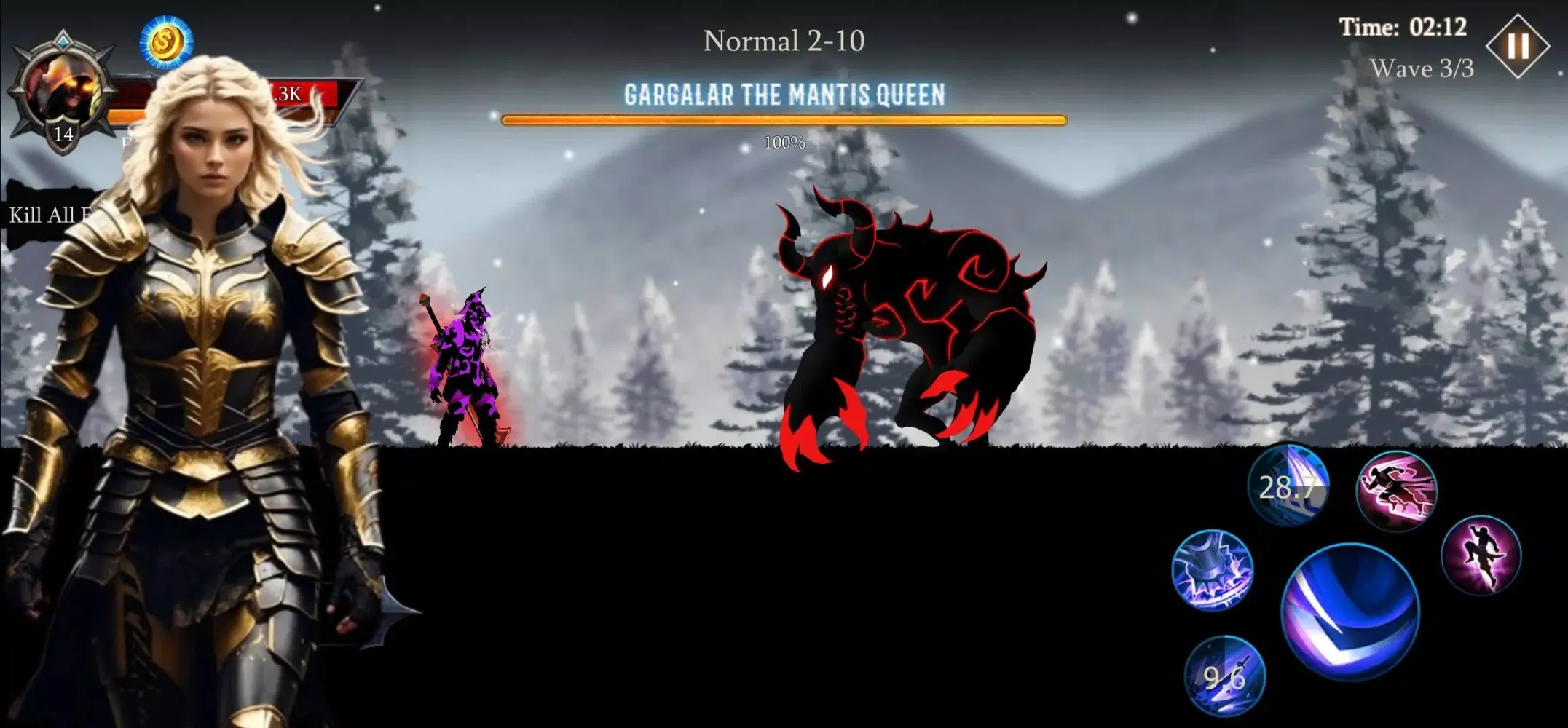 Shadow Slayer:The Last Warrior سکرین شاٹس