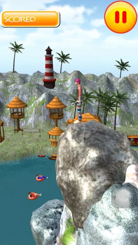 Flip Swim Diving : Cliff Jumping Screenshots