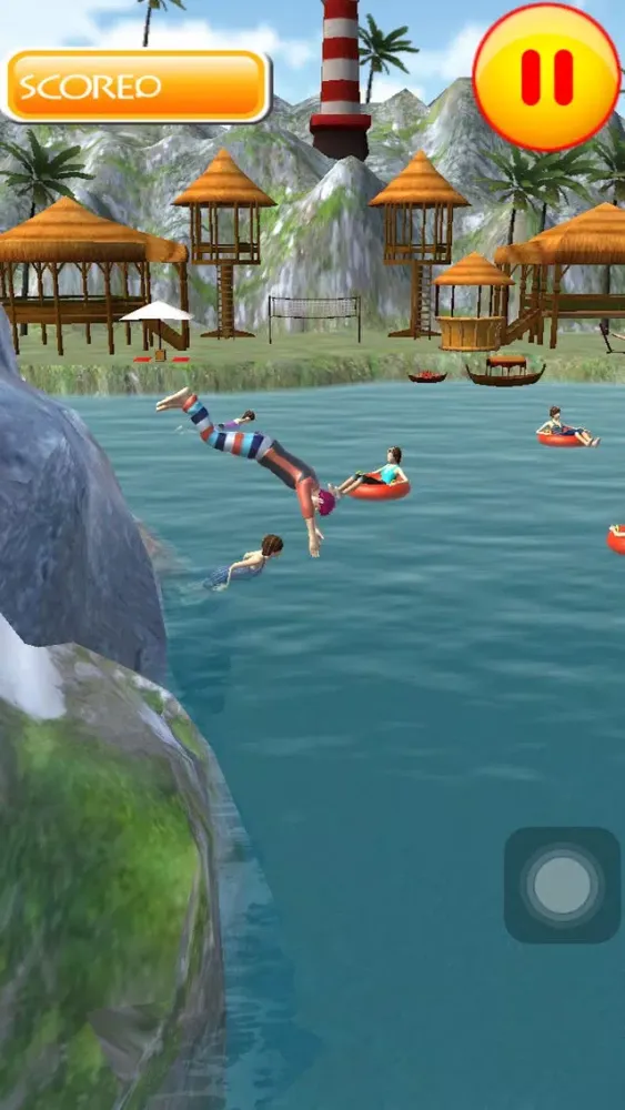 Flip Swim Diving : Cliff Jumping Screenshots