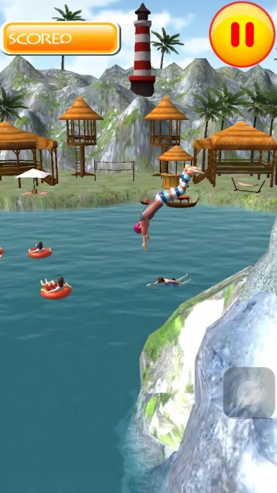 Flip Swim Diving : Cliff Jumping Screenshots