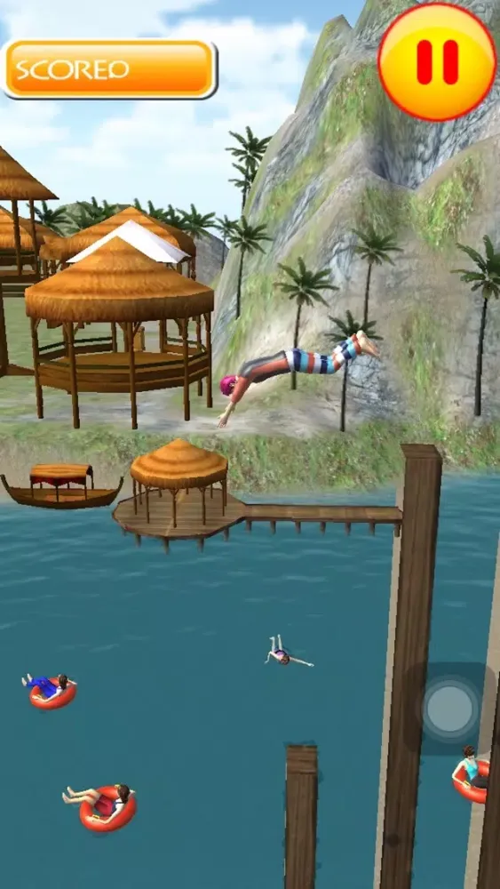 Flip Swim Diving : Cliff Jumping Screenshots