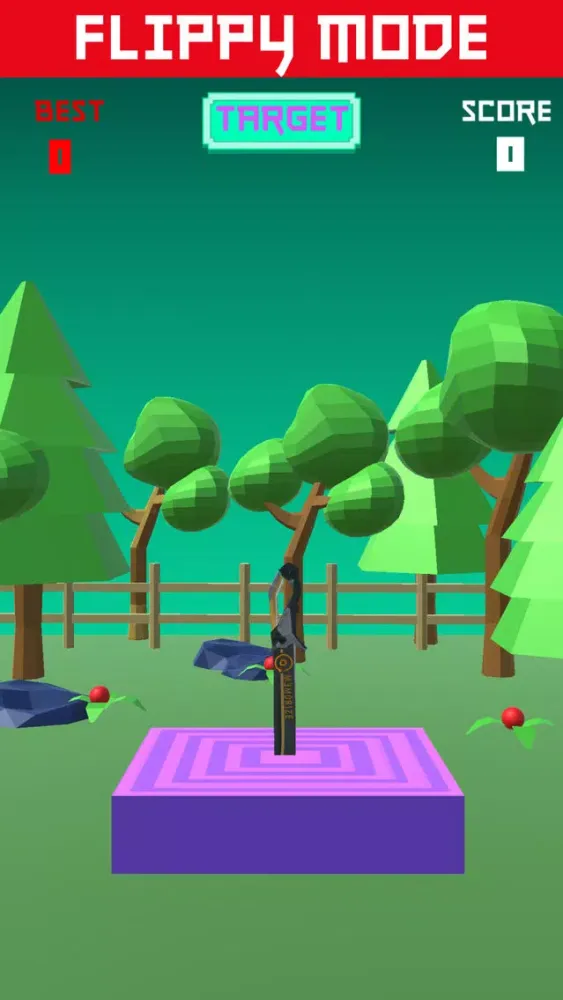 Flip Knife Game - Throw Knife Simulator Game Screenshots